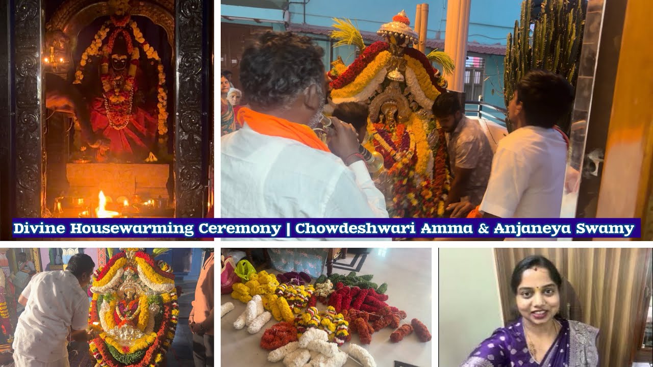 ಇವತ್ತು ಚೌಡೇಶ್ವರಮ್ಮ ಮತ್ತು ಆಂಜನೇಯ ಸ್ವಾಮಿ ಗೃಹಪ್ರವೇಶಕ್ಕೆ ಹುಸ್ಕೂರ್ ಗೆ ಹೋಗುತ್ತಿದೆ A Day Full of Blessings