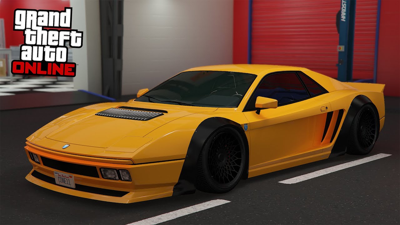 GTA 5 Online - Grotti LSCM Cheetah Classic (Ferrari Testarossa) - DLC Vehicle Customization