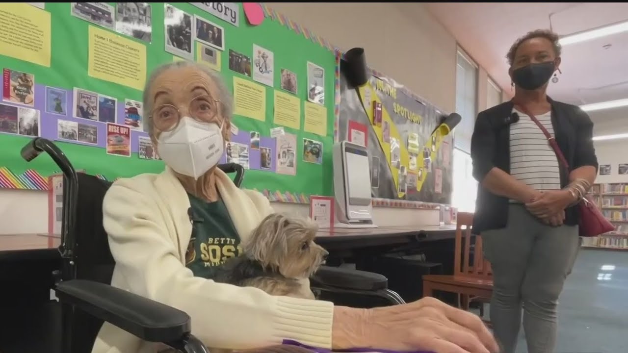 Richmond icon 'Ranger Betty' Reid Soskin celebrates 101st birthday at school named after her
