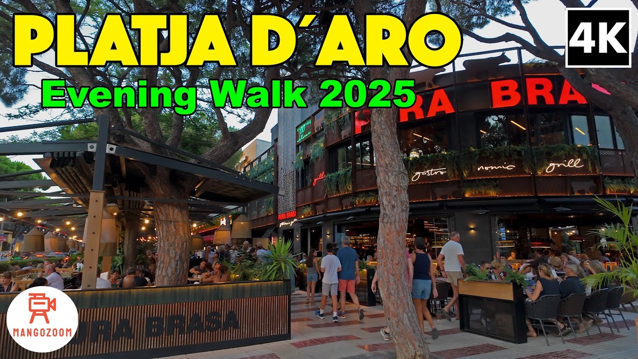 Platja d´Aro, Spain - Evening Walking Tour 2025