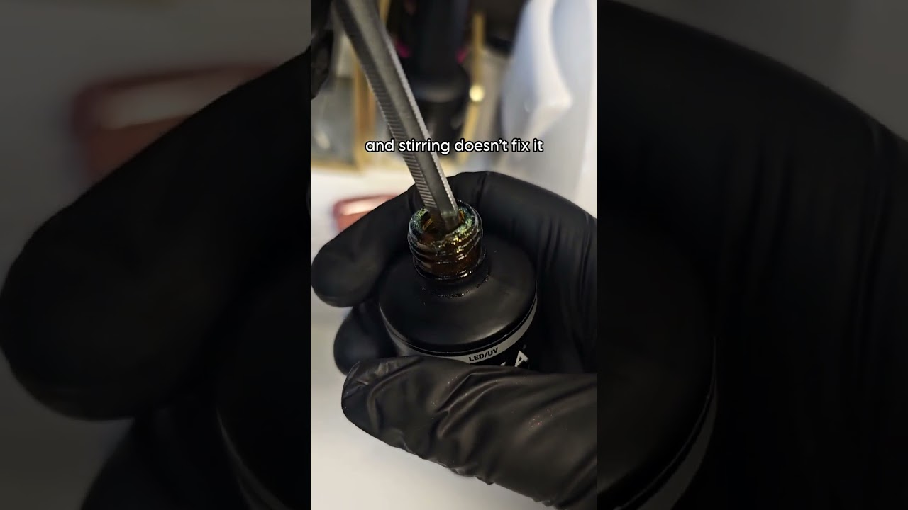 Do you think your gel polishes have gone bad? Take a look at this!