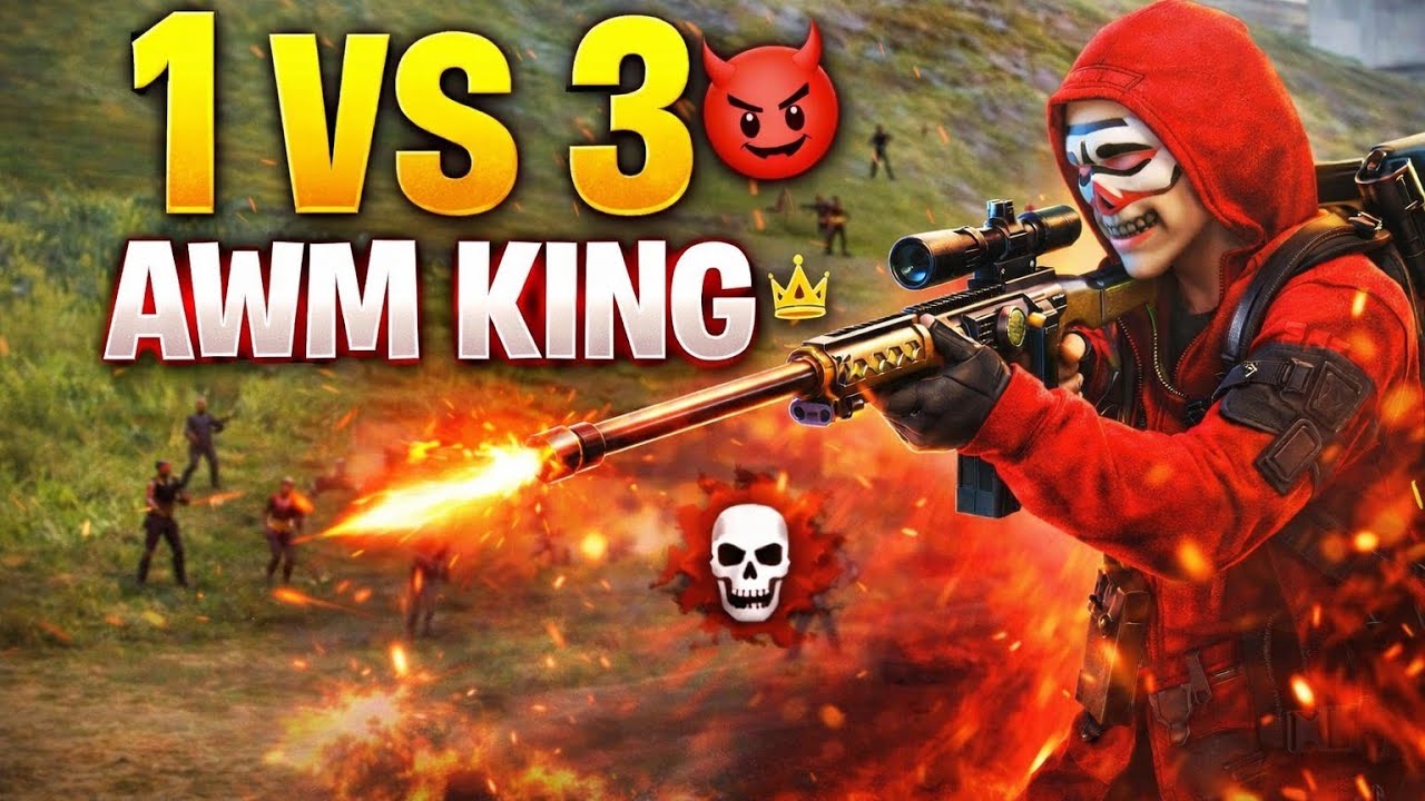 4 Finger Beast Mode ON 🐾🔥 | BR Rank AWM Pro Player 🇧🇩