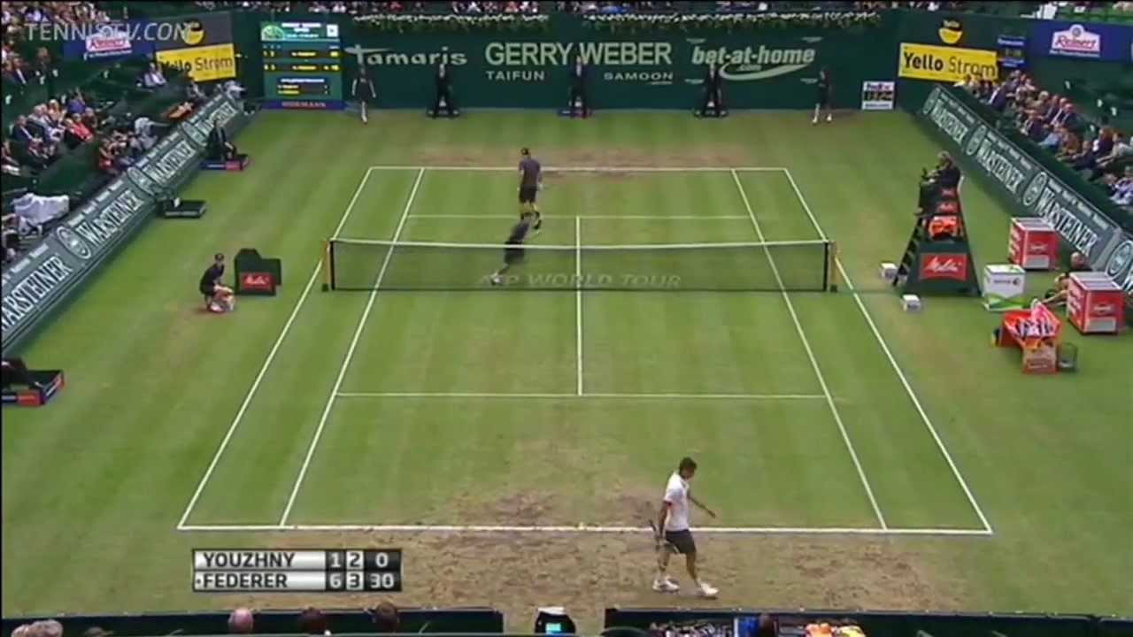 Roger Federer - Best Points @ Halle '12 - (HQ)