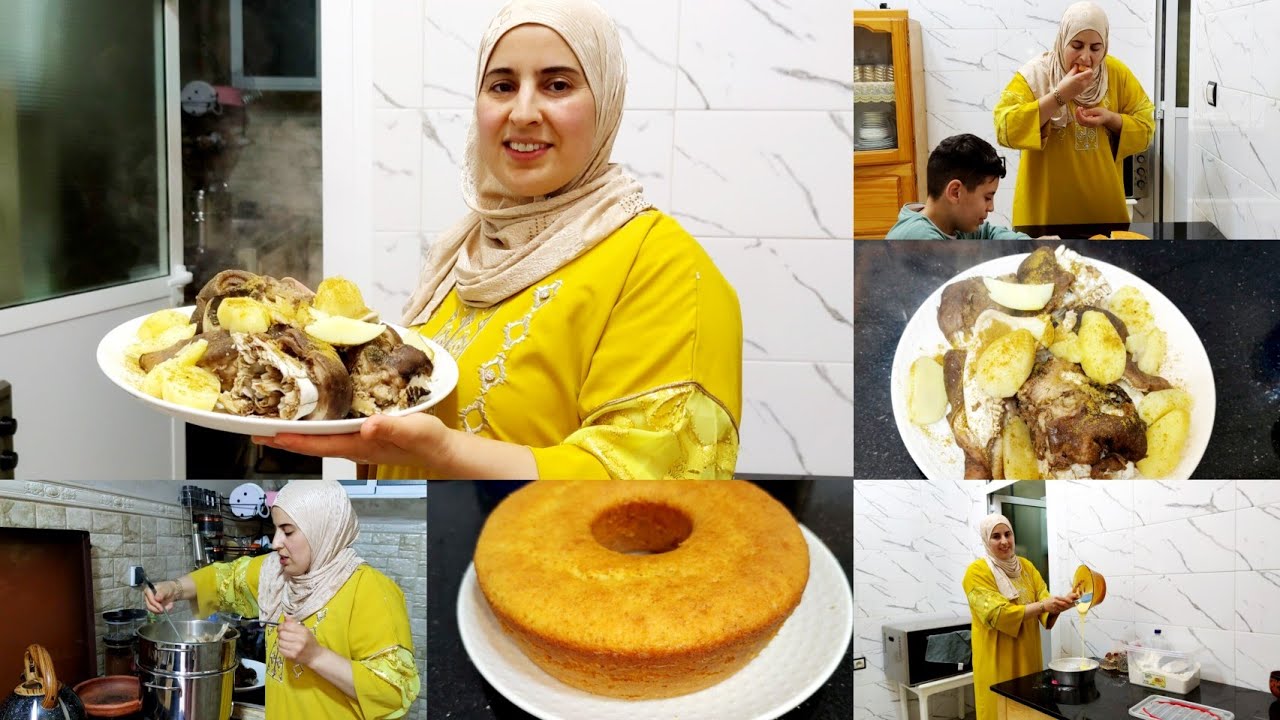 أسرار رأس الخروف مفور بطريقة سهلة كيجي لذيذ😋 متشبعيش منو،🐑