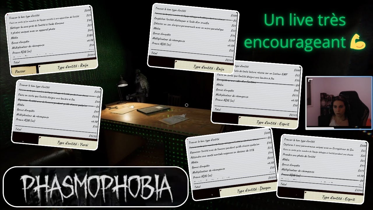 Phasmophobia - En très bonne voie pour de l'Apo 1 !