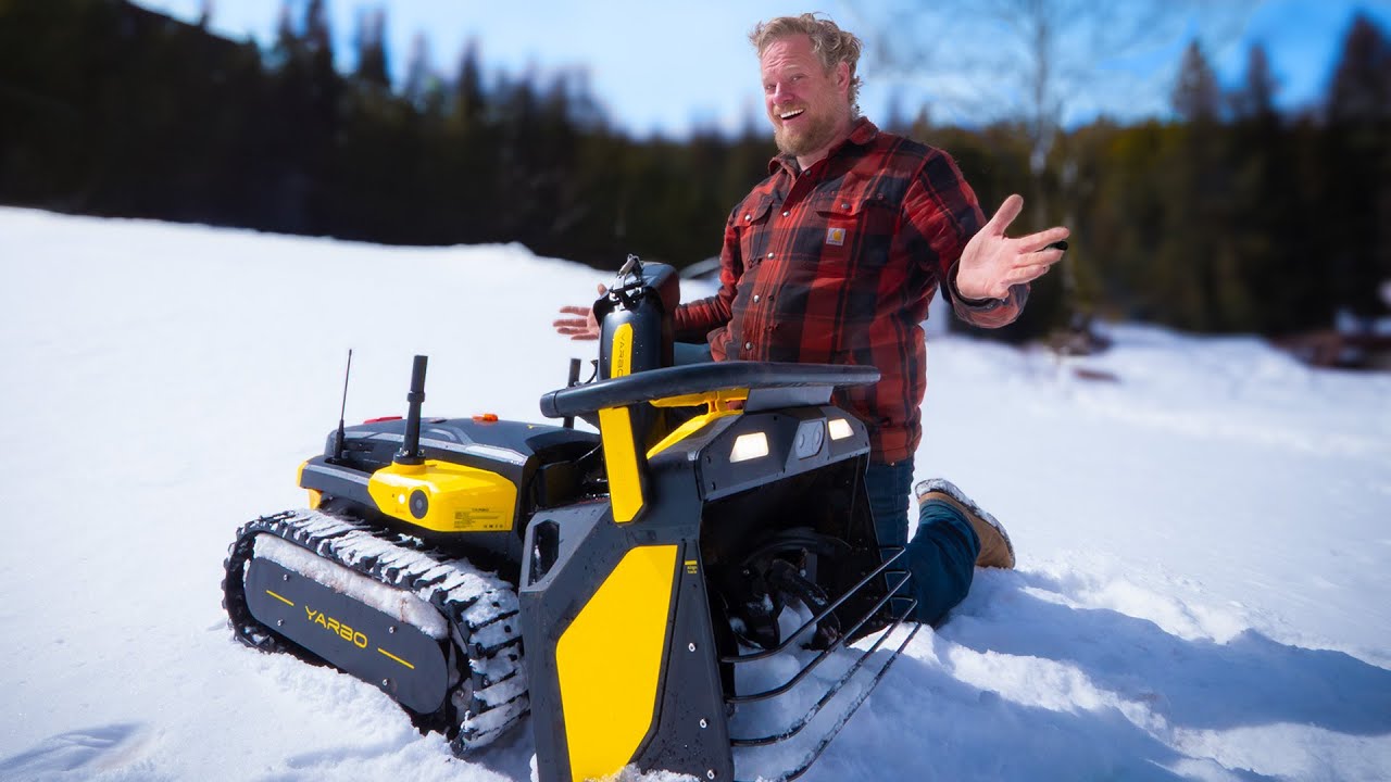 I really wanted this Yarbo robot snowblower to work...