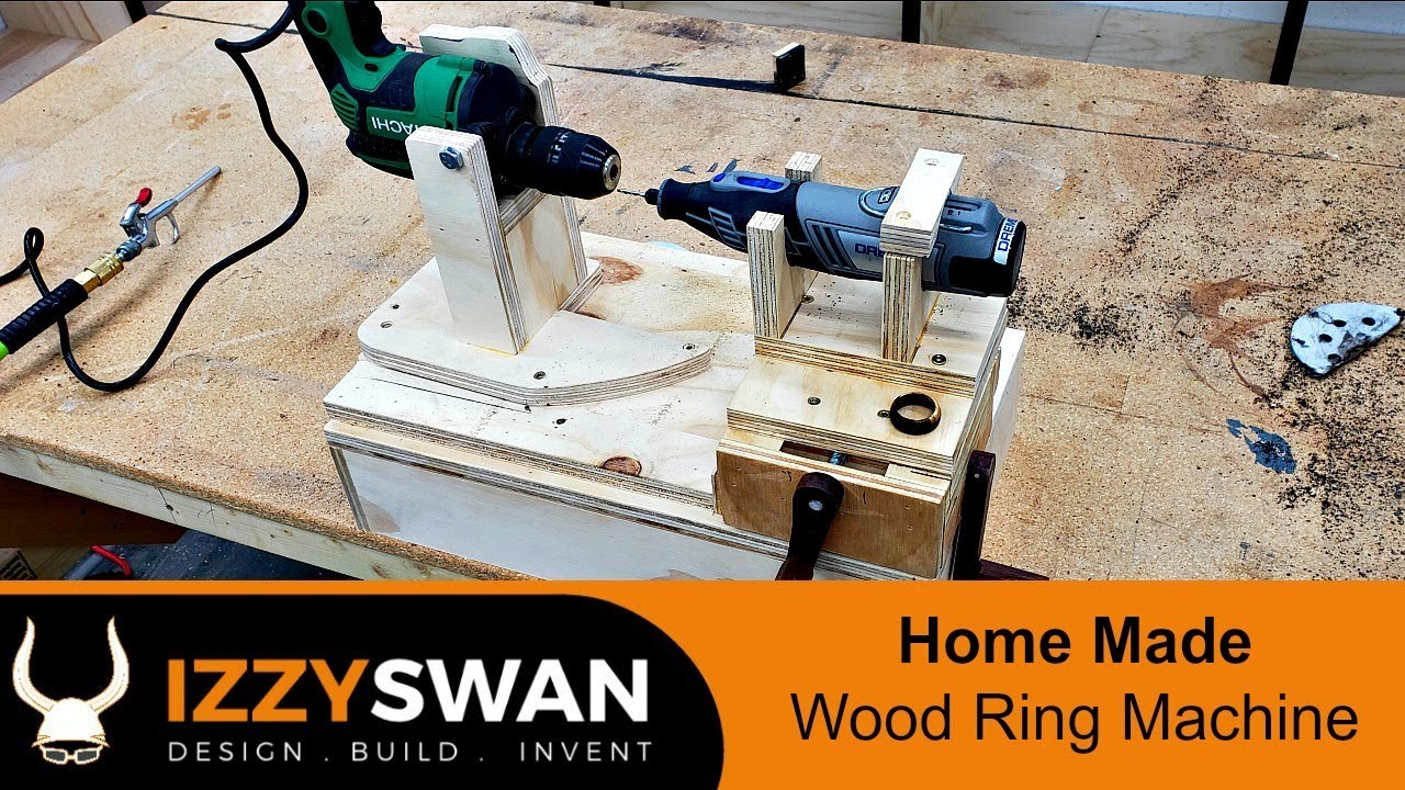 How To Make a Wood Ring Making Machine