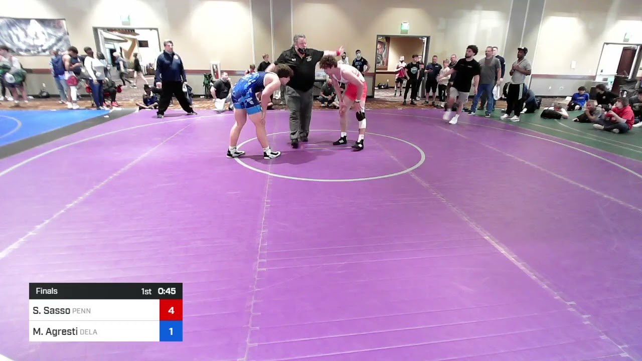 195 Lbs Final - Sonny Sasso, Pennsylvania Vs Max Agresti, Delaware Wrestling 3626