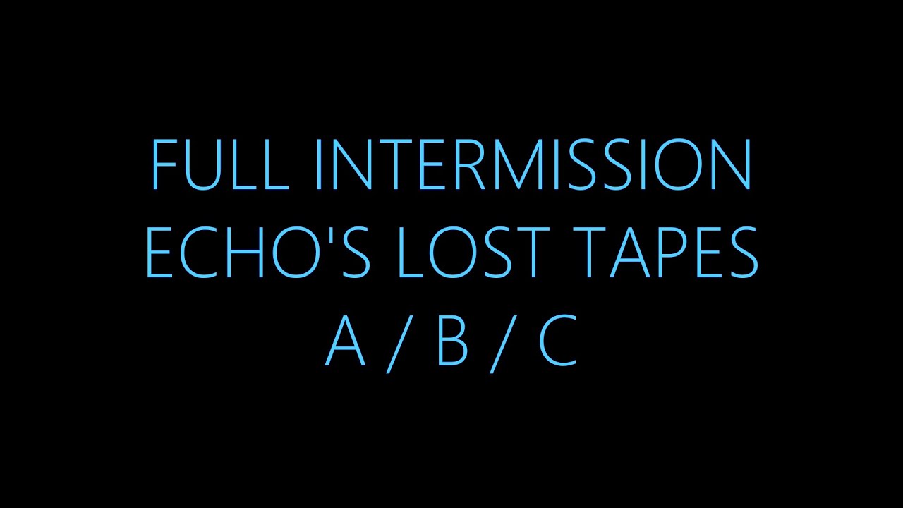FULL INTERMISSION / 42 MINUTES LOST TAPES A, B & C (ALBUM + VISUAL)