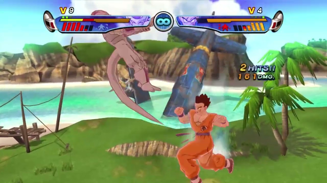 Dragon Ball Z Budokai 3 (HD) Dragon arena - Yamcha-Freiza