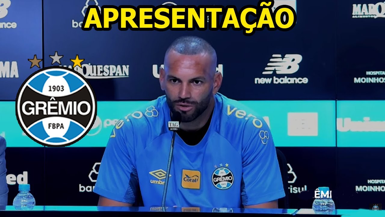 APRESENTAÇÃO  WEVERTON NO GRÊMIO