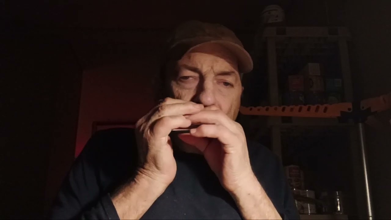 #R.L. #Burnside RIP #Harp Sideman #Vamp in F using Bb #X Harp 