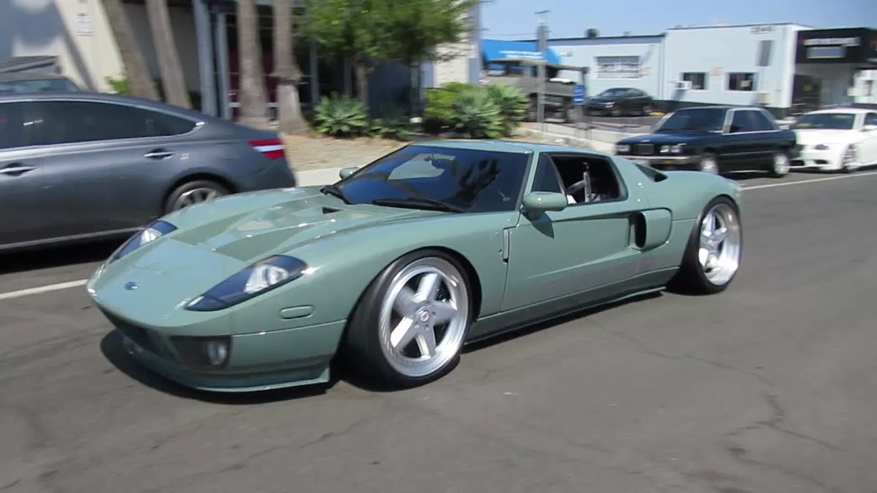 Boden Autohaus Ford GT w/ Titanium Exhaust, HRE Wheels (w/ startup)