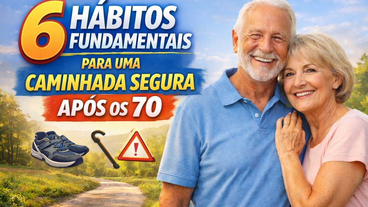 Poucas pessoas sabem que caminhar após os 70 anos pode ser perigoso sem esses 6 hábitos.