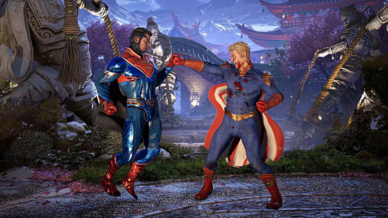 Injustice Superman против Homelander's Seven But Accurate!