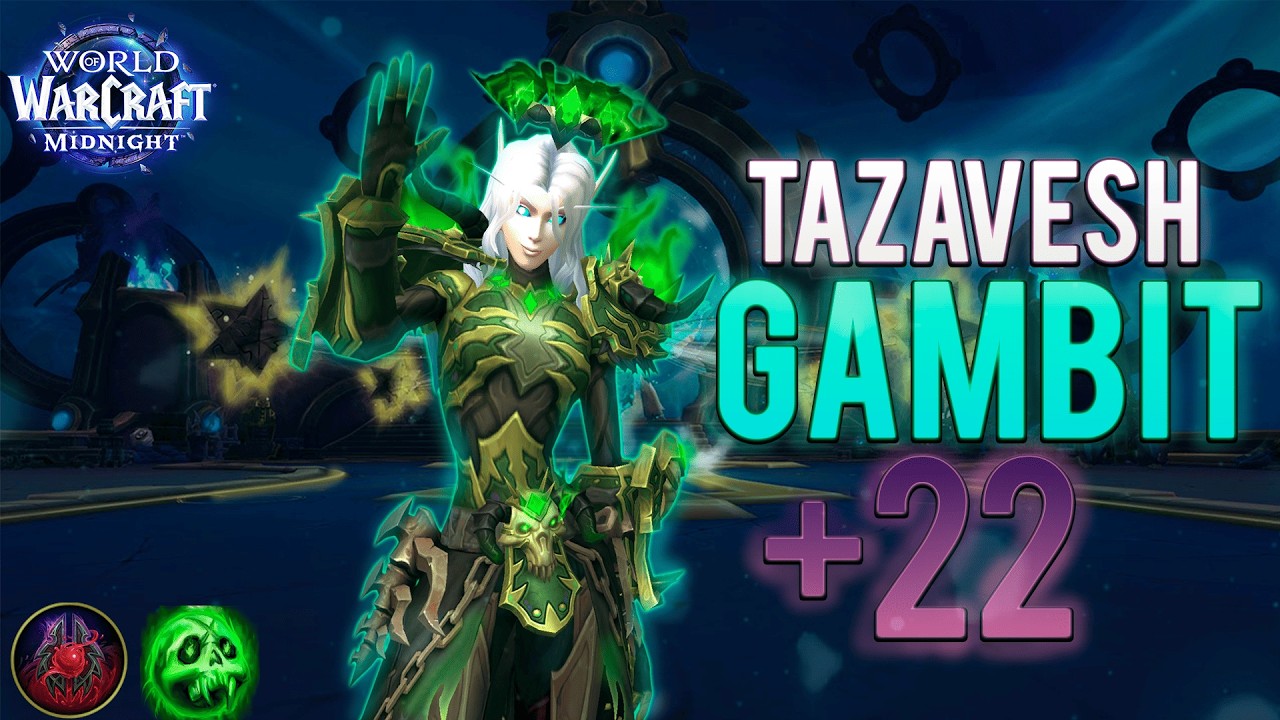 Tazavesh: Gambit +22 | Midnight Pre-Patch | unholy Death Knight