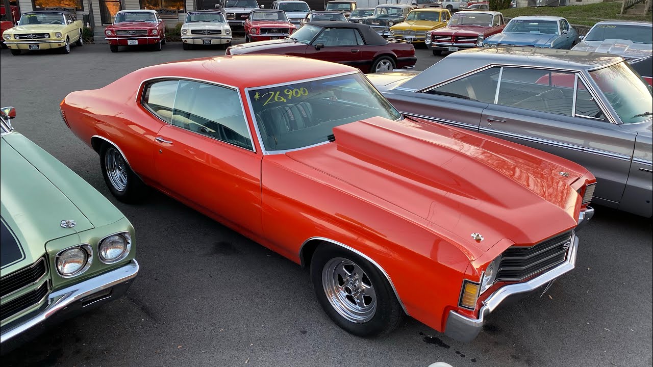 Test Drive 1972 Chevrolet Chevelle SOLD $26,900 Maple Motors #1896-1