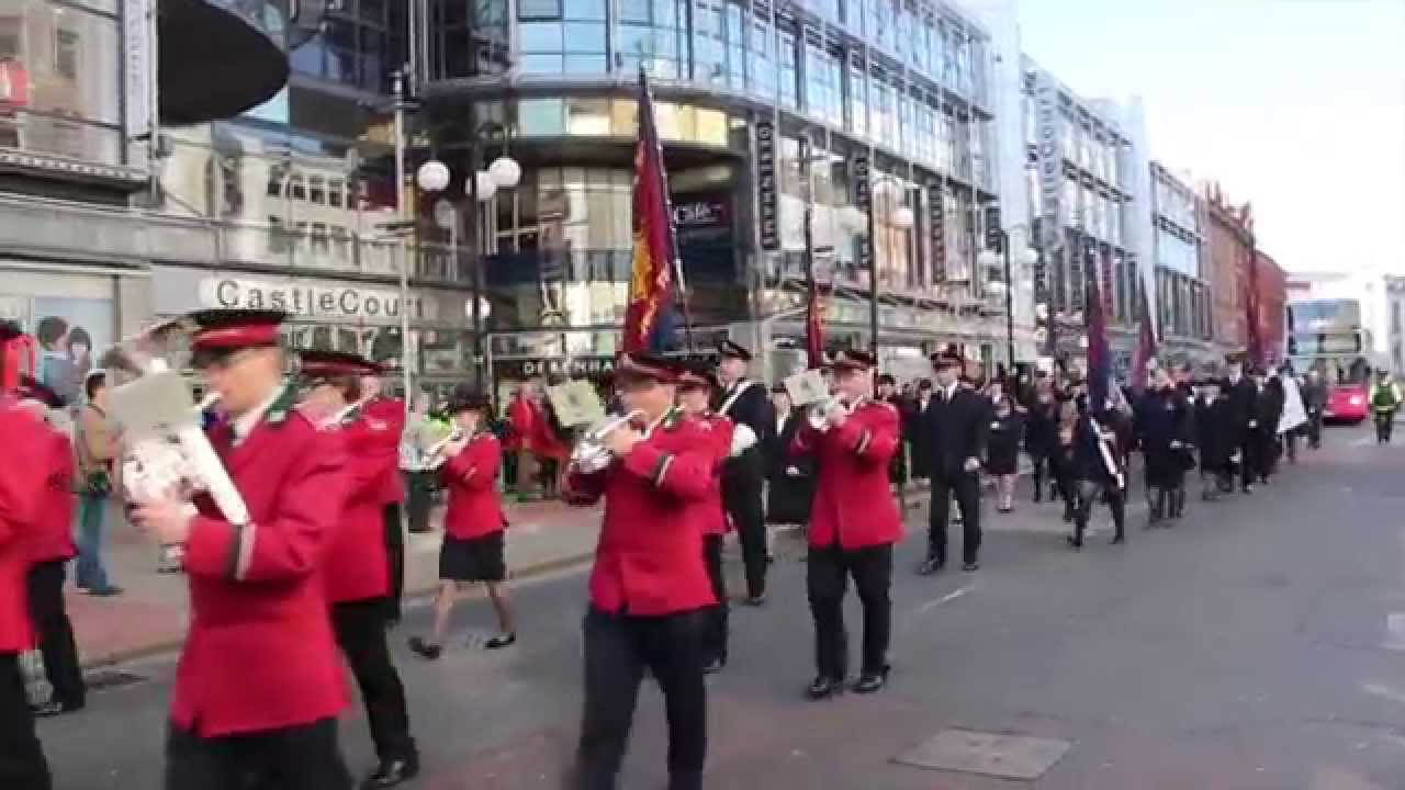 Belfast Temple Band of The Salvation Army - March of Witness 8/3/2015