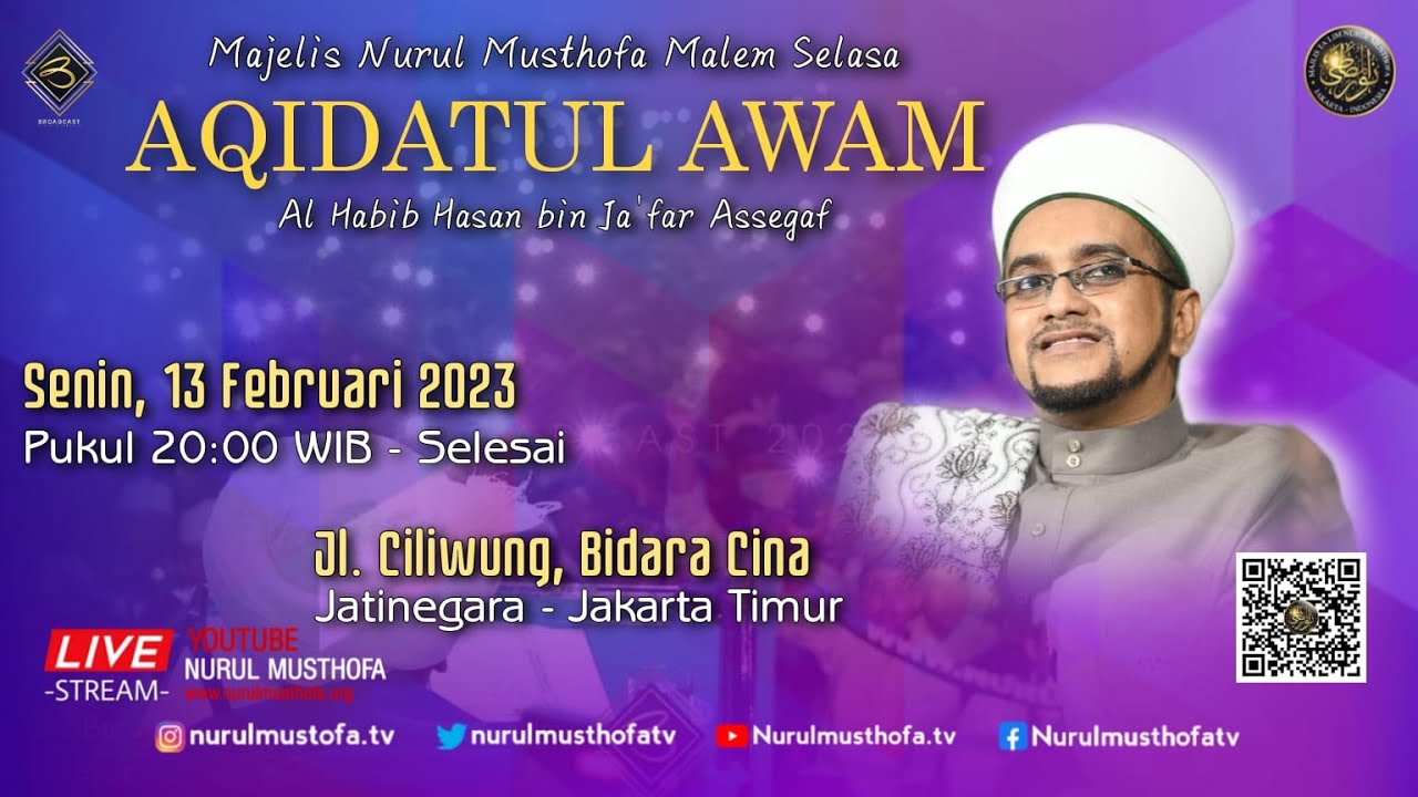 🔴 LIVE | Pembacaan Aqidatul Awam | 13 - 02 - 2023 | Jl.Infeksi Kali Ciliwung Bidara Cina Kp.Melayu e