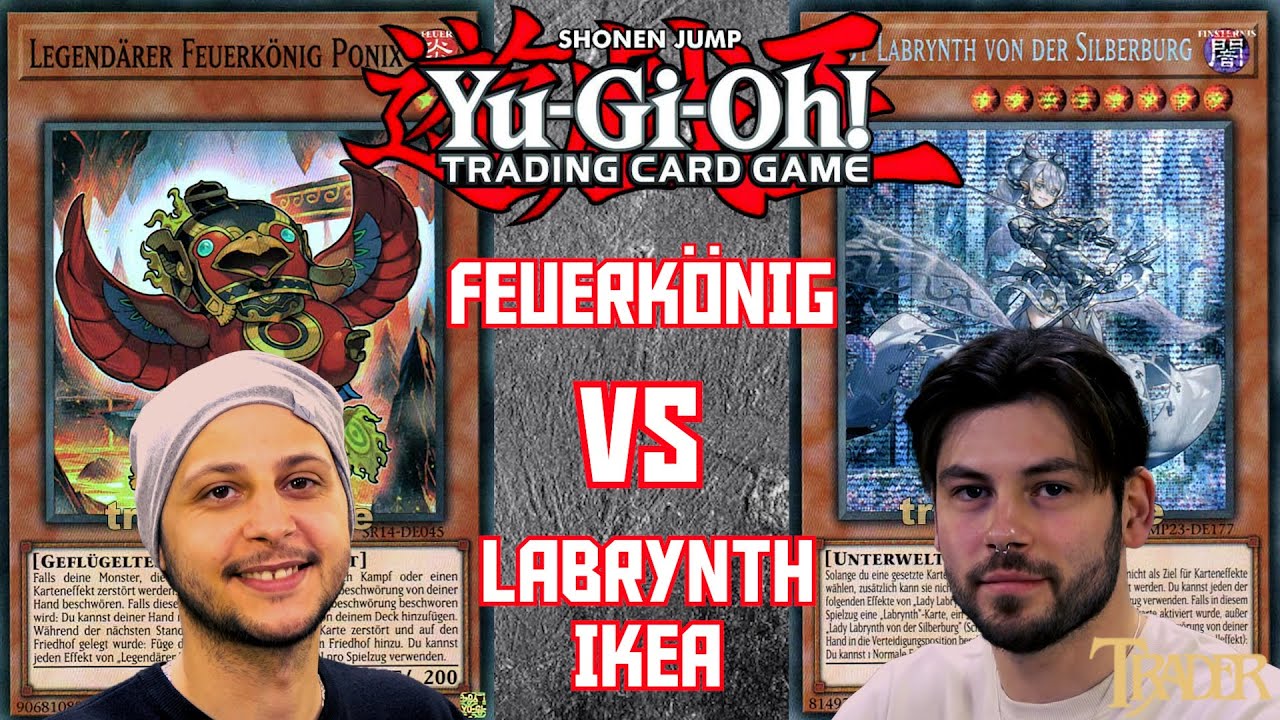 YuGiOh Feuerkönig VS Ikea Labrynth deutsch | Stream Duell 688 | fire king | Trader Master Duel 2024