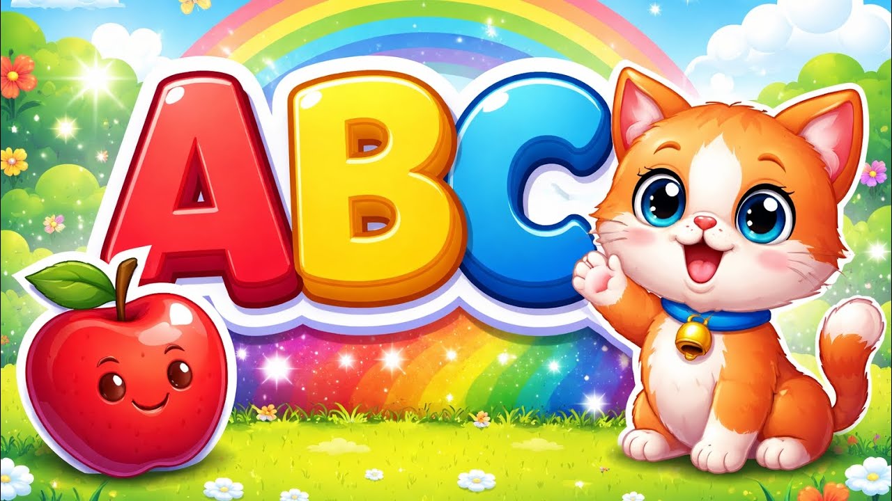 A for Apple 🍎 | ABC |  A To Z Alphabet Phonics Song 