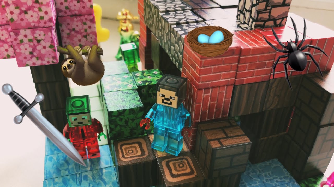 Magnetic Minecraft Blocks 🧲🤯 Everything Flies to Me!