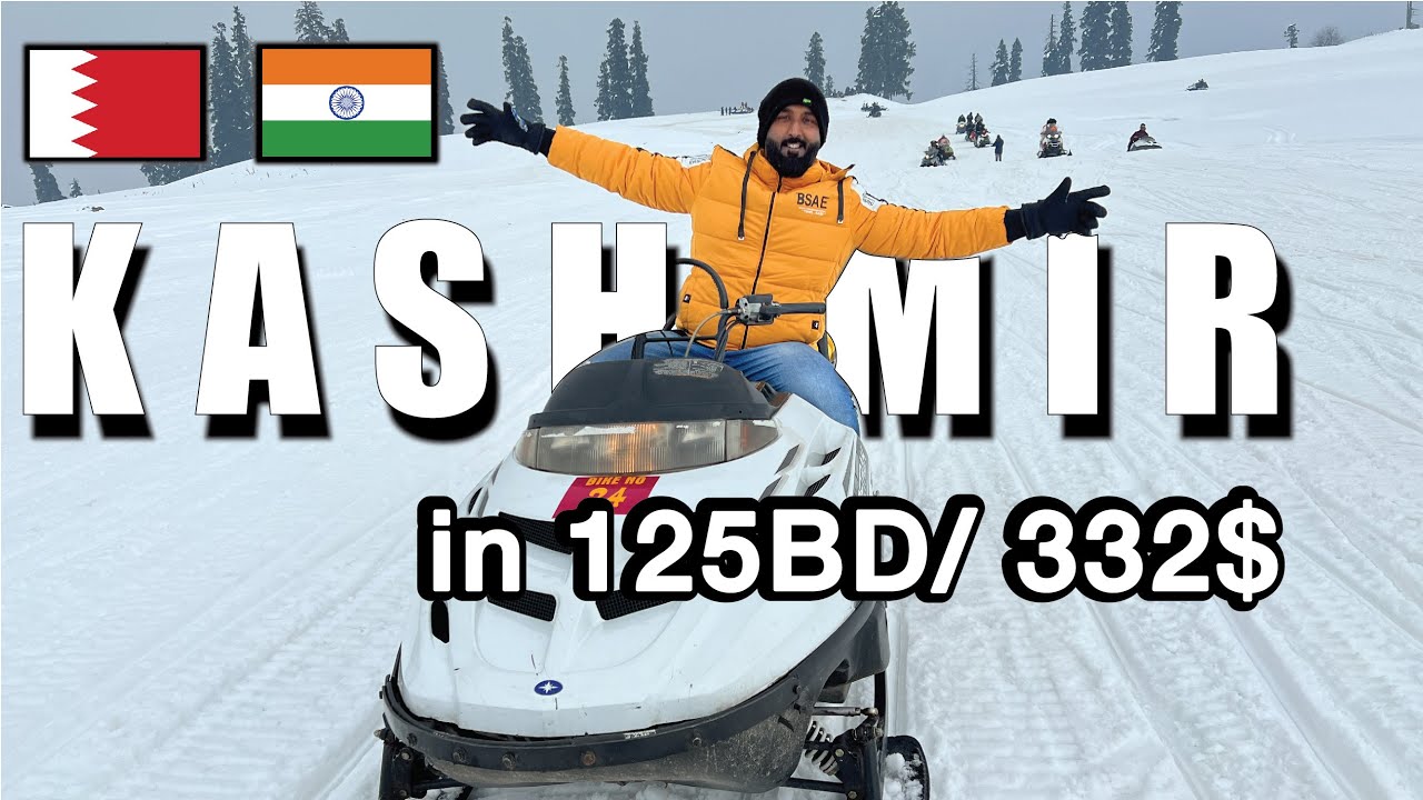 Things to do in Kashmir with Cost Breakdown | Kashmir Itinerary | Muhanna Ghanem | S5 E1