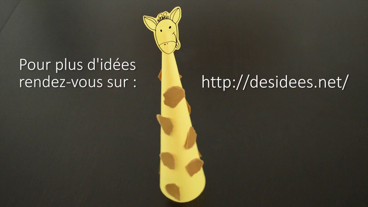 DIY : Réalisez une belle girafe