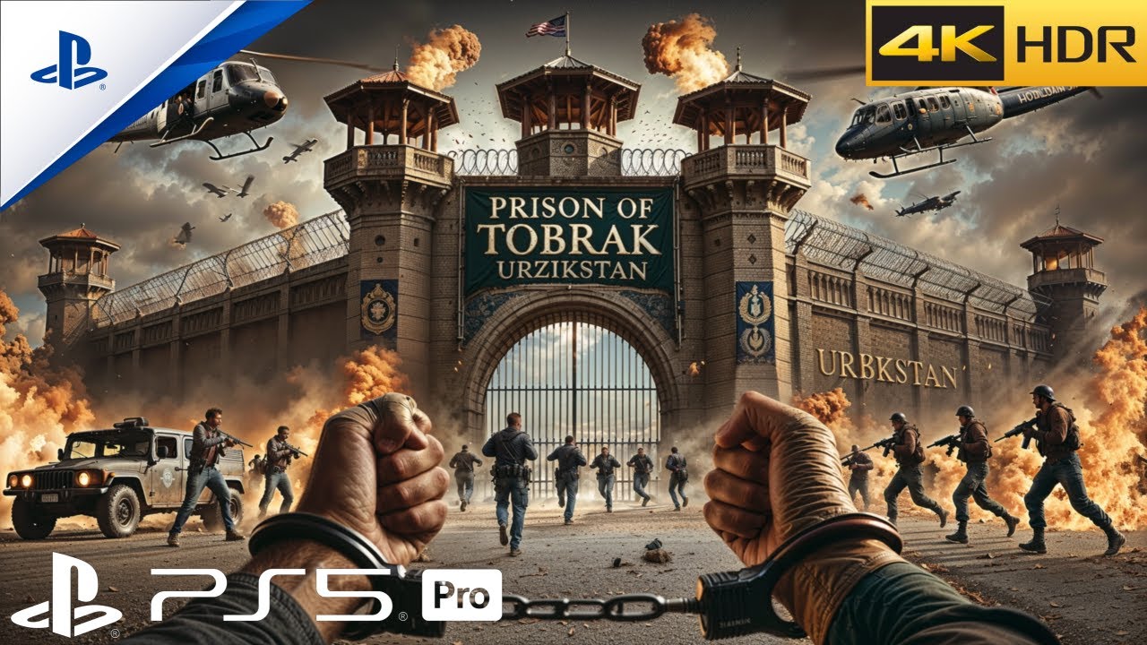 URZIKSTAN PRISON BREAK | ULTRA Realistic Graphics [4K 60FPS HDR] Call Of Duty