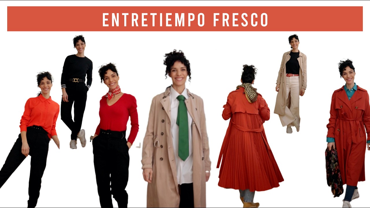 7 DÍAS 7 LOOKS  con ropa de mi armario | Entretiempo fresco