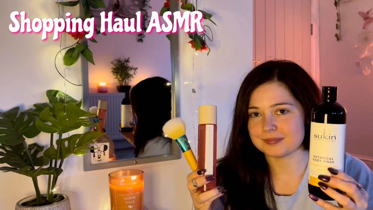 👛 ASMR ~ Relaxing Shopping Haul Show & Tell To Help Ease Your Stress & Anxiety 👛