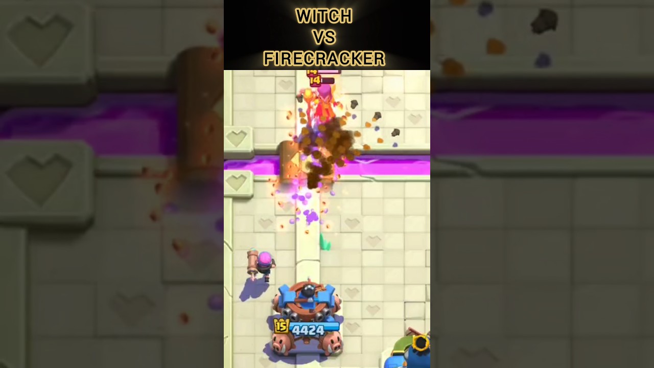 WITCH VS FIRECRACKER 🔥☠️ 