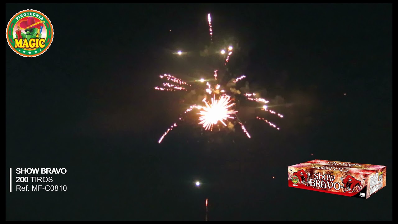 PIROTECNIA MAGIC - TORTA SHOW BRAVO (MF-C0810)