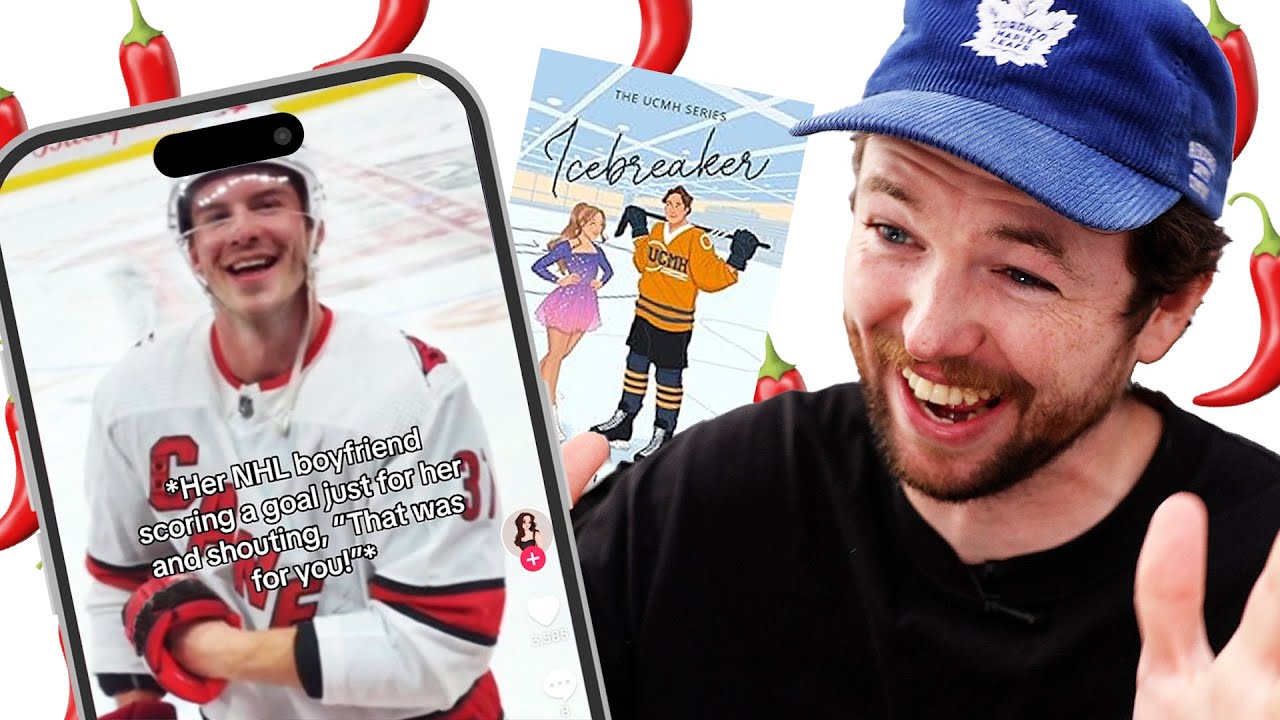 Reading wild hockey romance stories