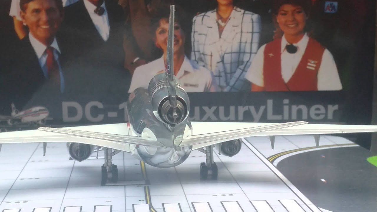 Inflight 200 American Airlines DC 10 Luxury Liner Review