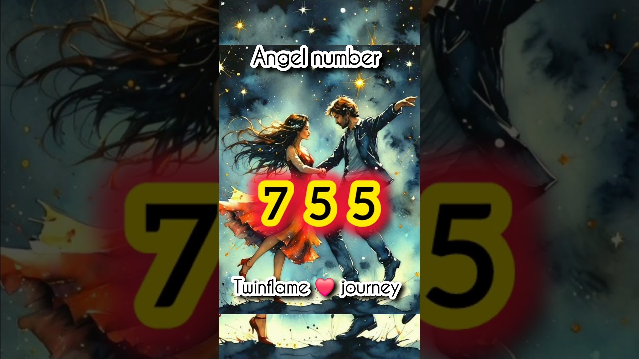 Angel number 755 meaning in twin flame journey #angelnumbers  #twinflame #755 #shorts