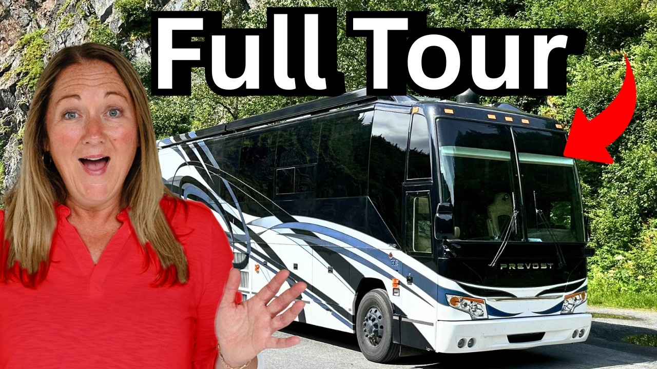 FULL TOUR of Our Luxury Motorhome (ALASKA EDITION)