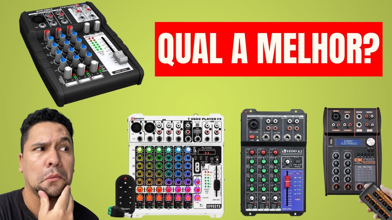 QUAL A MELHOR MESA DE SOM AUTOMOTIVO ? Taramps, Expert ou Stetsom?