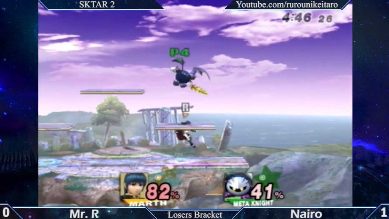 SKTAR 2 - Mr. R (Marth) vs Nairo (Metaknight)