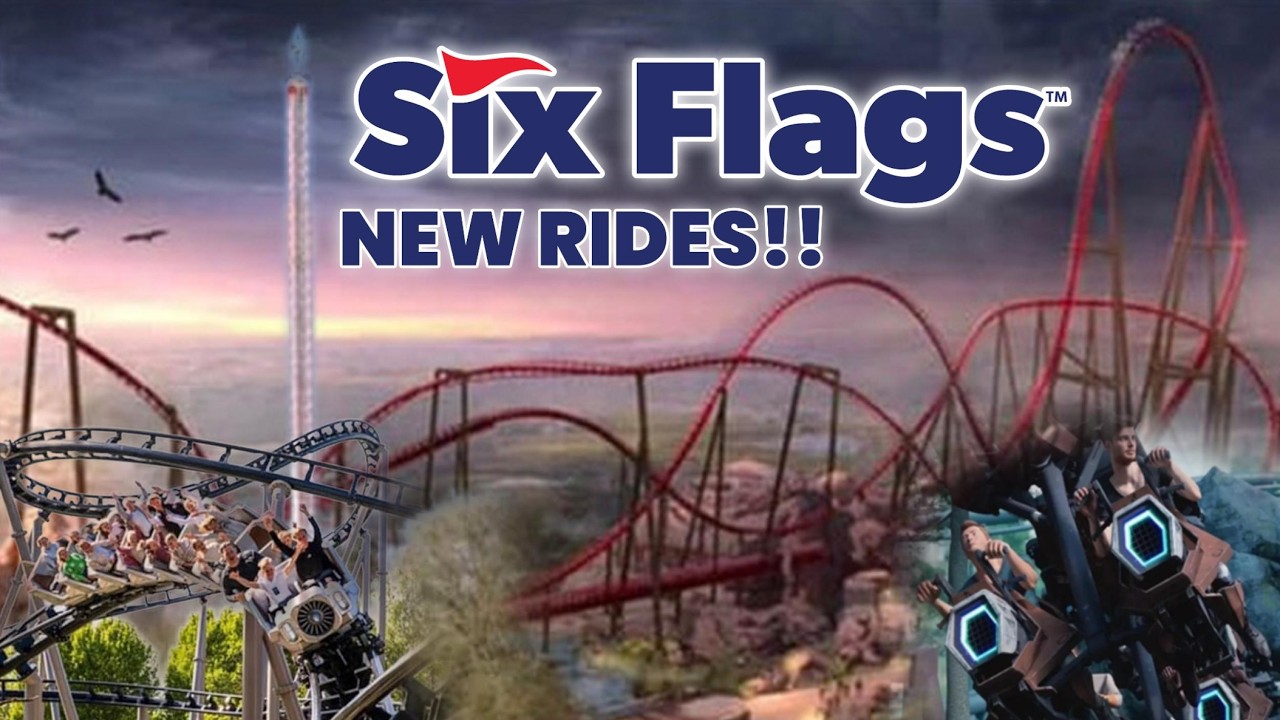В парках Six Flags потенциально появятся НОВЫЕ аттракционы!
