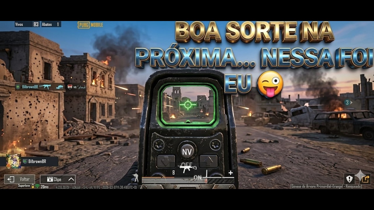 TENTA DENOVO QUE DESSA VEZ DEU BILBROWN!