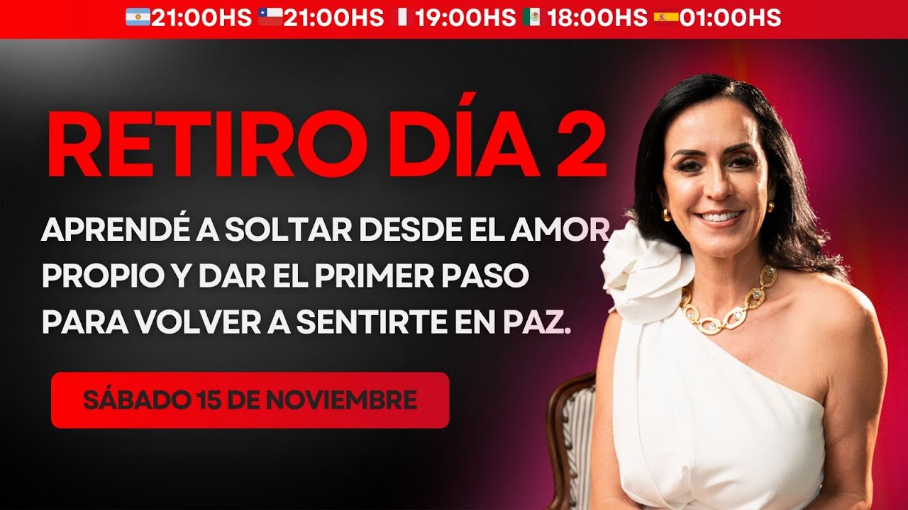 ✨Retiro Tu Nuevo Comienzo: D&iacute;a 2 | Sarah Alzugaray