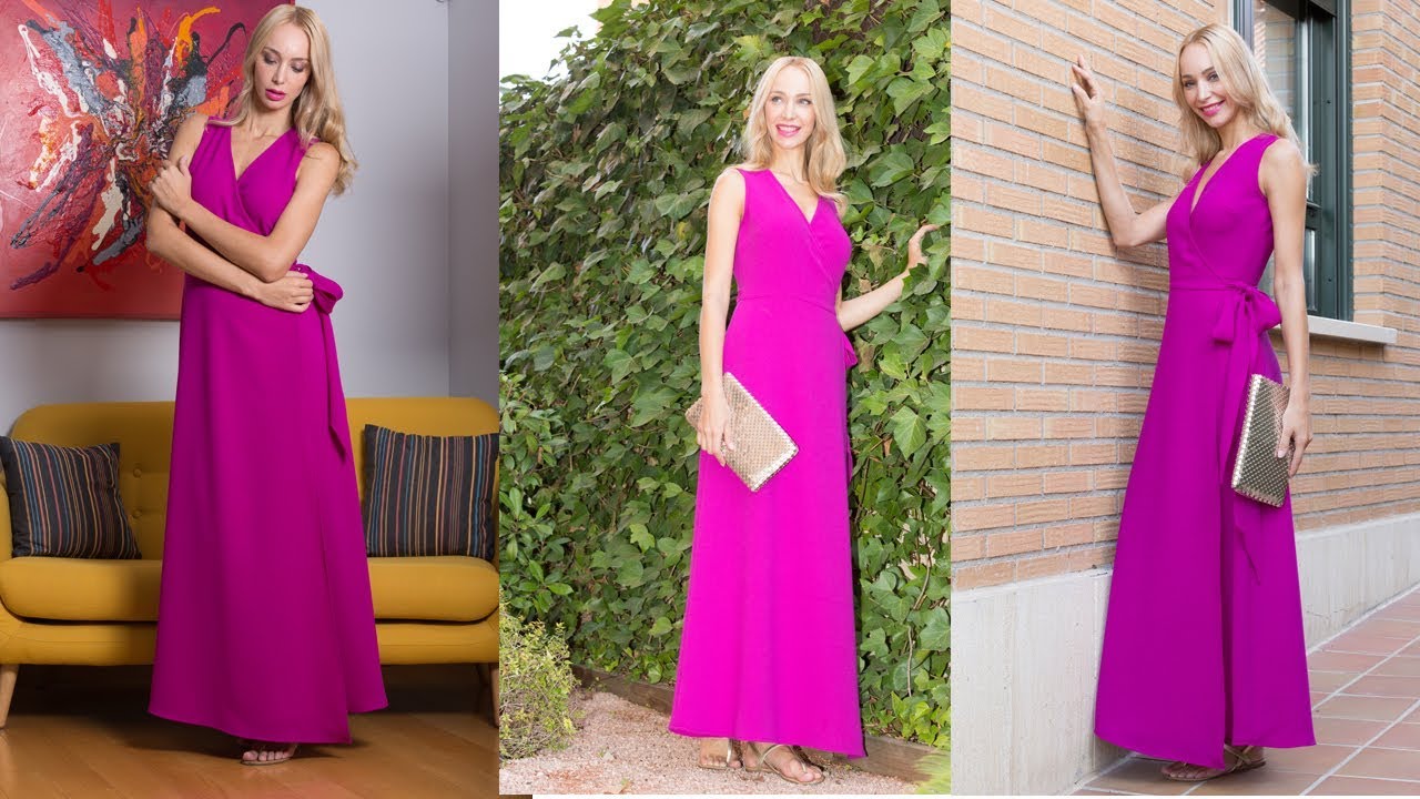 Revista PATRONESMUJER nº1. Vestido envolvente
