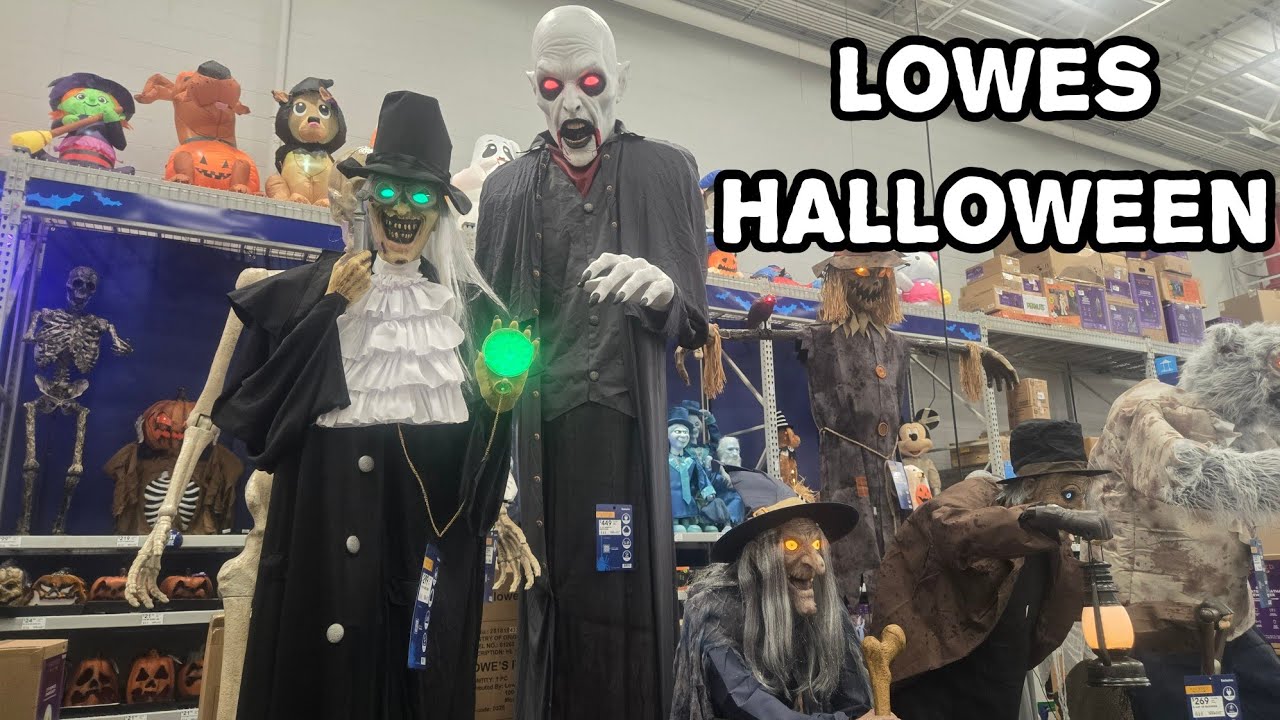 Lowe's Halloween 2025 Full Store Tour