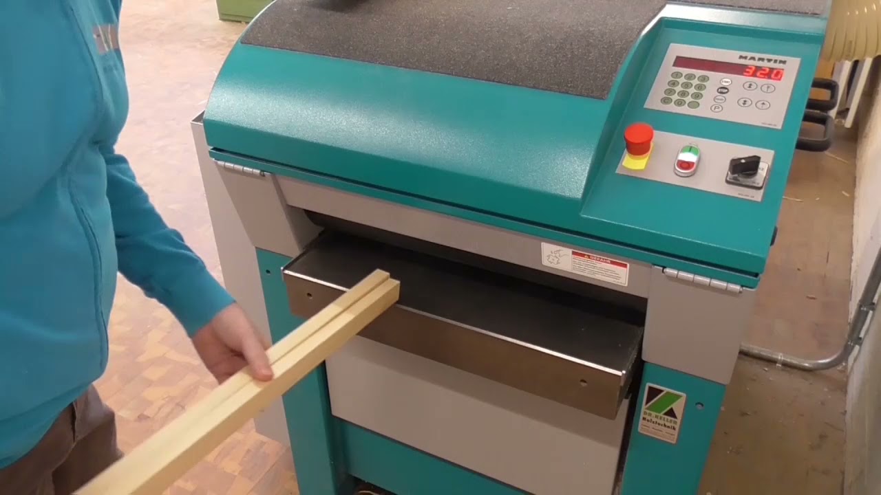 Dickenhobelmaschine MARTIN T 45 Hobeln auf Breite und Dicke