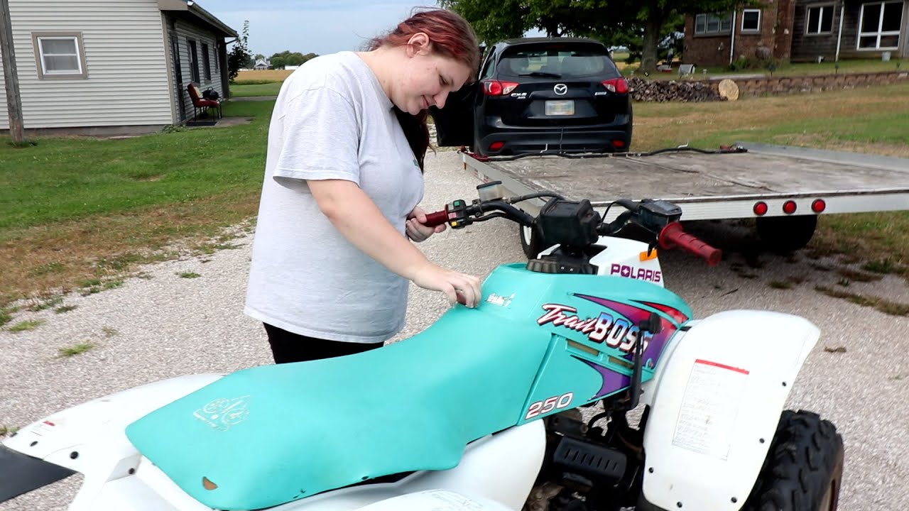My Wife tries out the Trailboss 250!! (Full send)