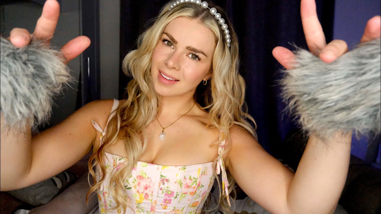 ASMR Soft Whispers for Sleep 💤❤︎ (Mouth Sounds, Up Close, Fluffy Mics)
