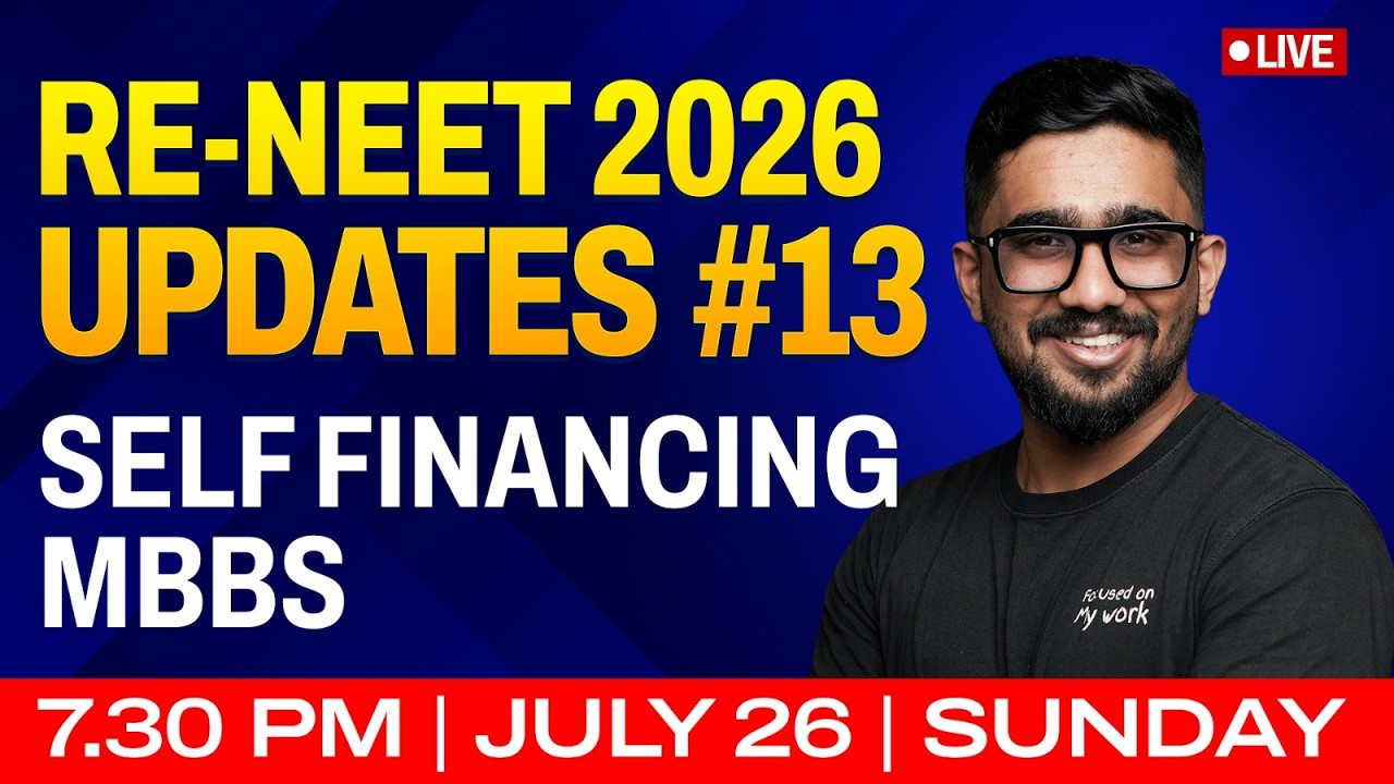 Self Financing MBBS Admission 2026 | Complete Guide | NEET 2026 Live