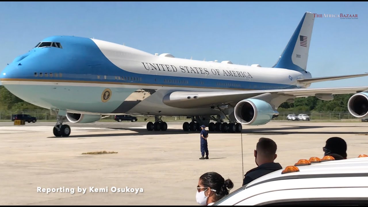 President Joe Biden Jr. Arrives at JFK Airport, NY for visits to Queens, N.Y. and New Jersey