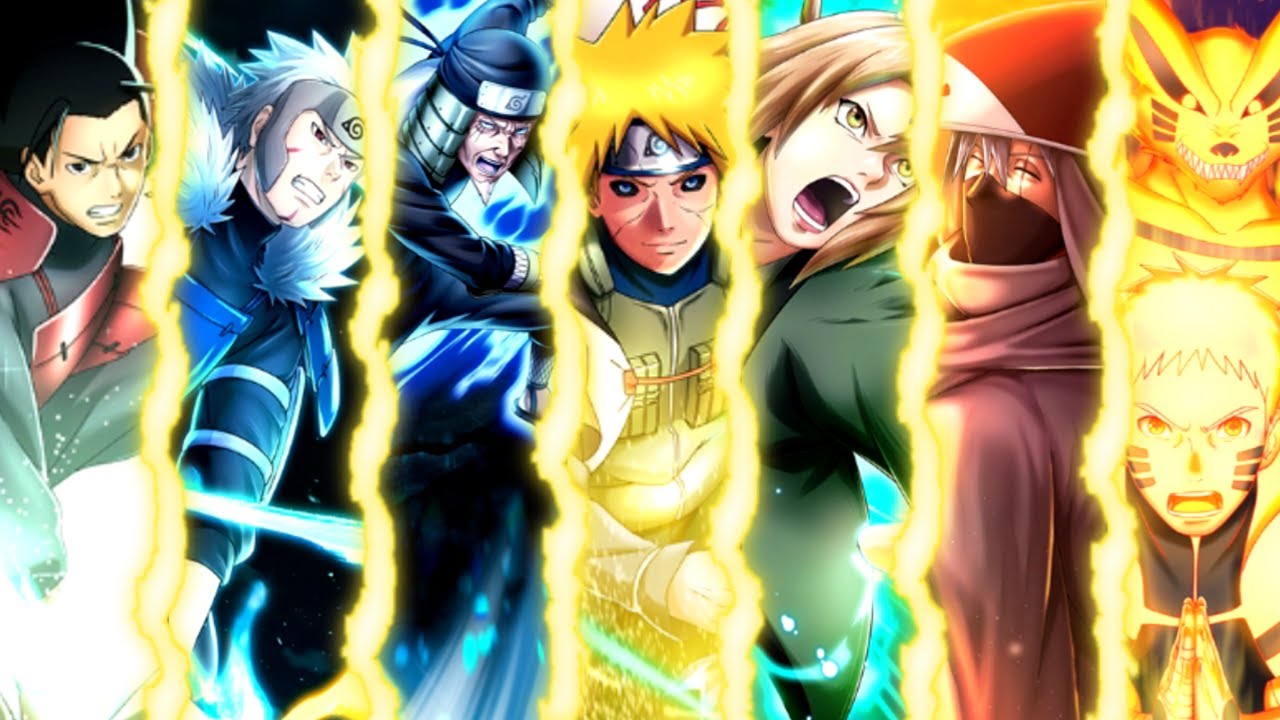 ALL HOKAGE GAMEPLAY - NARUTO X BORUTO NINJA VOLTAGE